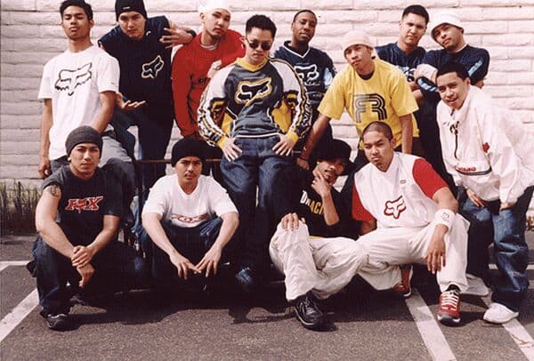 Mindtricks dance group with future Jabbawockeez founders Mindtricks: original Jabbawockeez founders